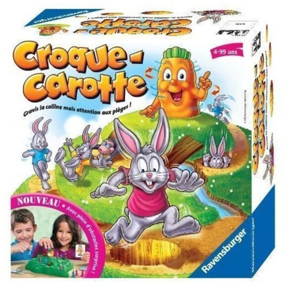 New Sealed Ravensburger Croque Carotte Kids & Parents obstacle course Game -FR - Picture 3 of 15